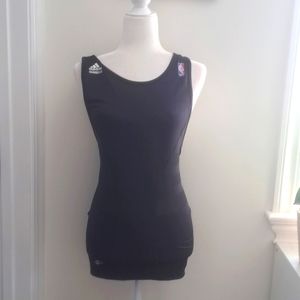 ADIDAS NBA Black Workout Top Size Large